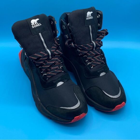 Sorel Kinetic Rned Conquest Black Red/Pink - Picture 5 of 5